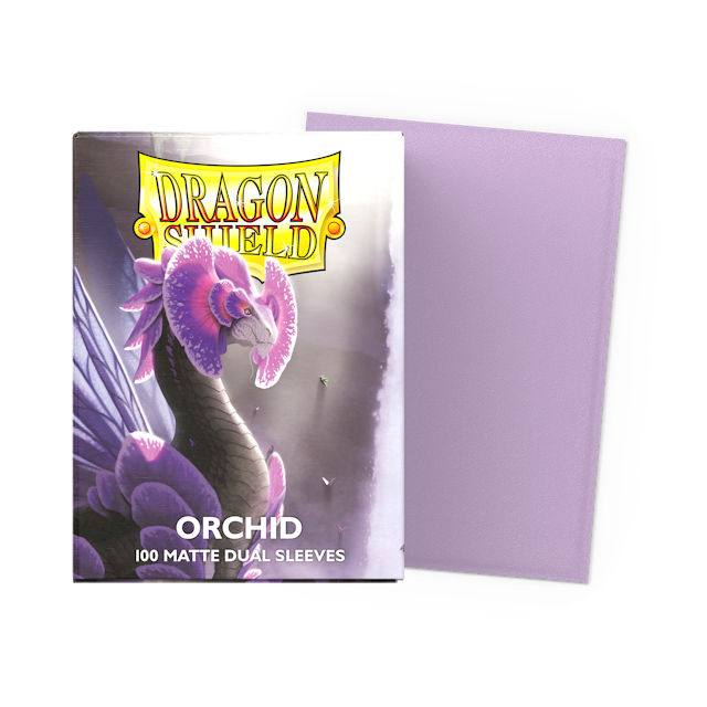 Orchid - Dual Matte Sleeves - Standard Size