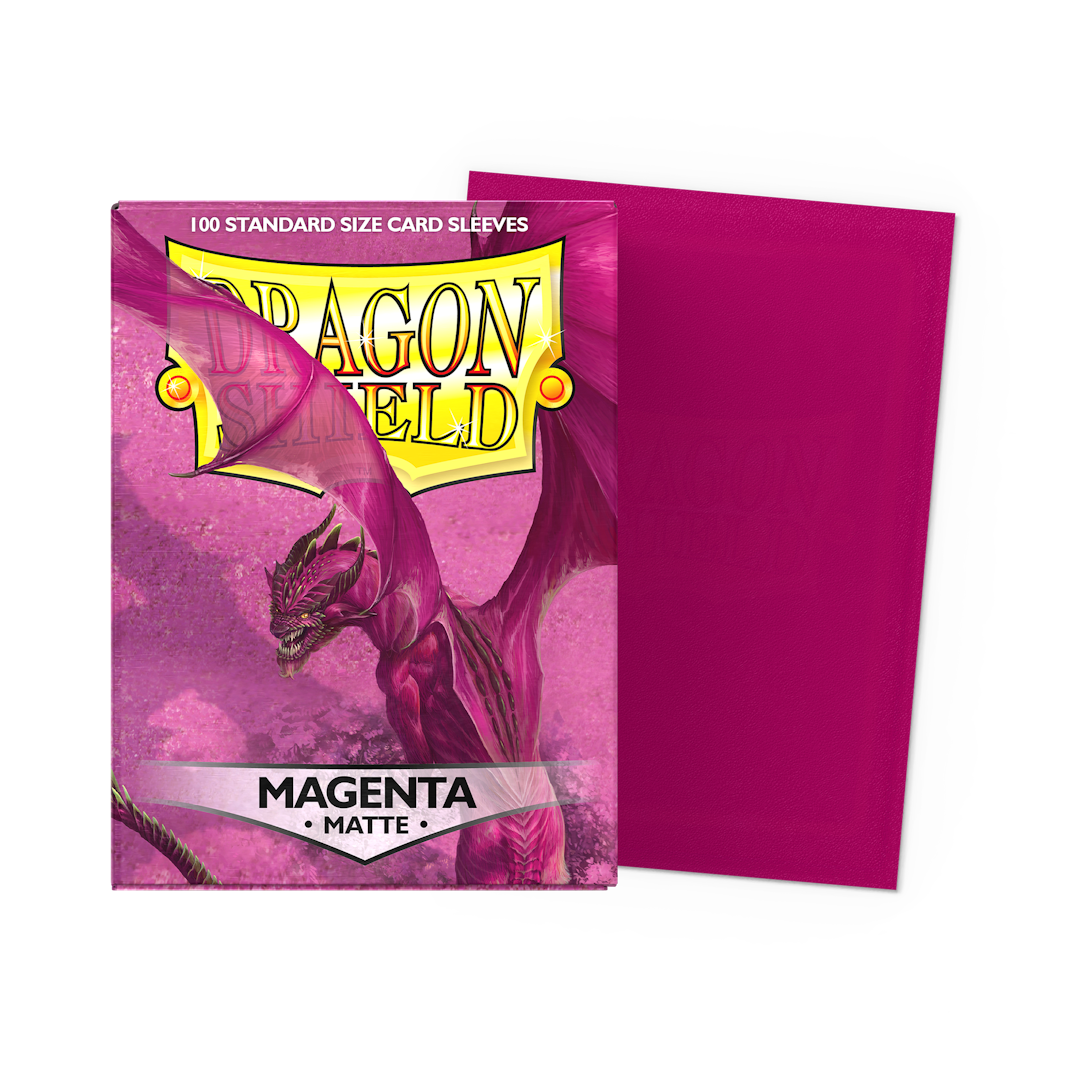 Magenta - Matte Sleeves - Standard Size