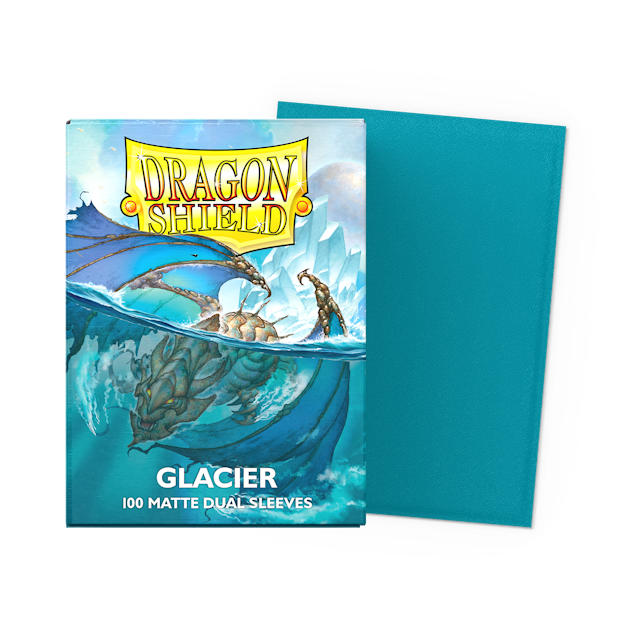 Glacier - Dual Matte Sleeves - Standard Size
