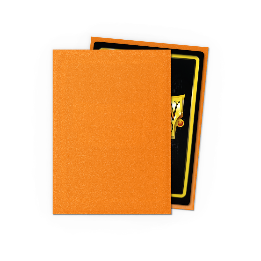 Orange - Matte Sleeves - Standard Size