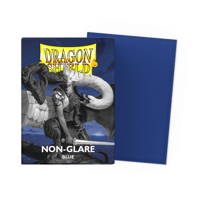 Blue - Non-Glare - Matte Sleeves - Standard Size