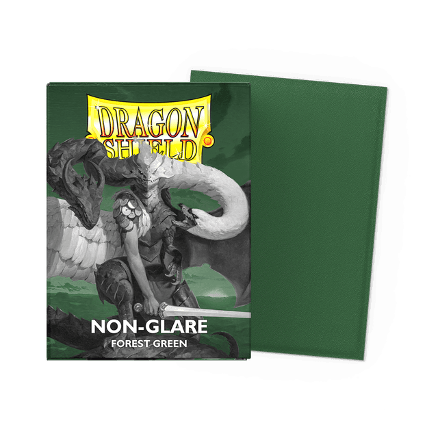 Forest Green - Non-Glare - Matte Sleeves - Standard Size