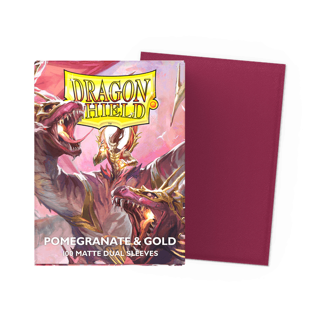 ドラゴンシールド red gold 2箱 Dragon Shield - 25th Special Edition Red/Gold - Matte Dual