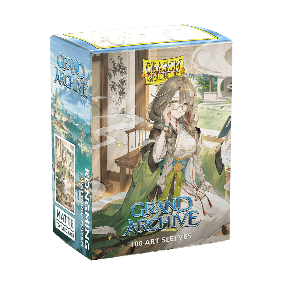 グランドアーカイブ Kongming Wayward Maven Grand Archive Sleeves - Kongming, Wayward Maven - Dragon Shield