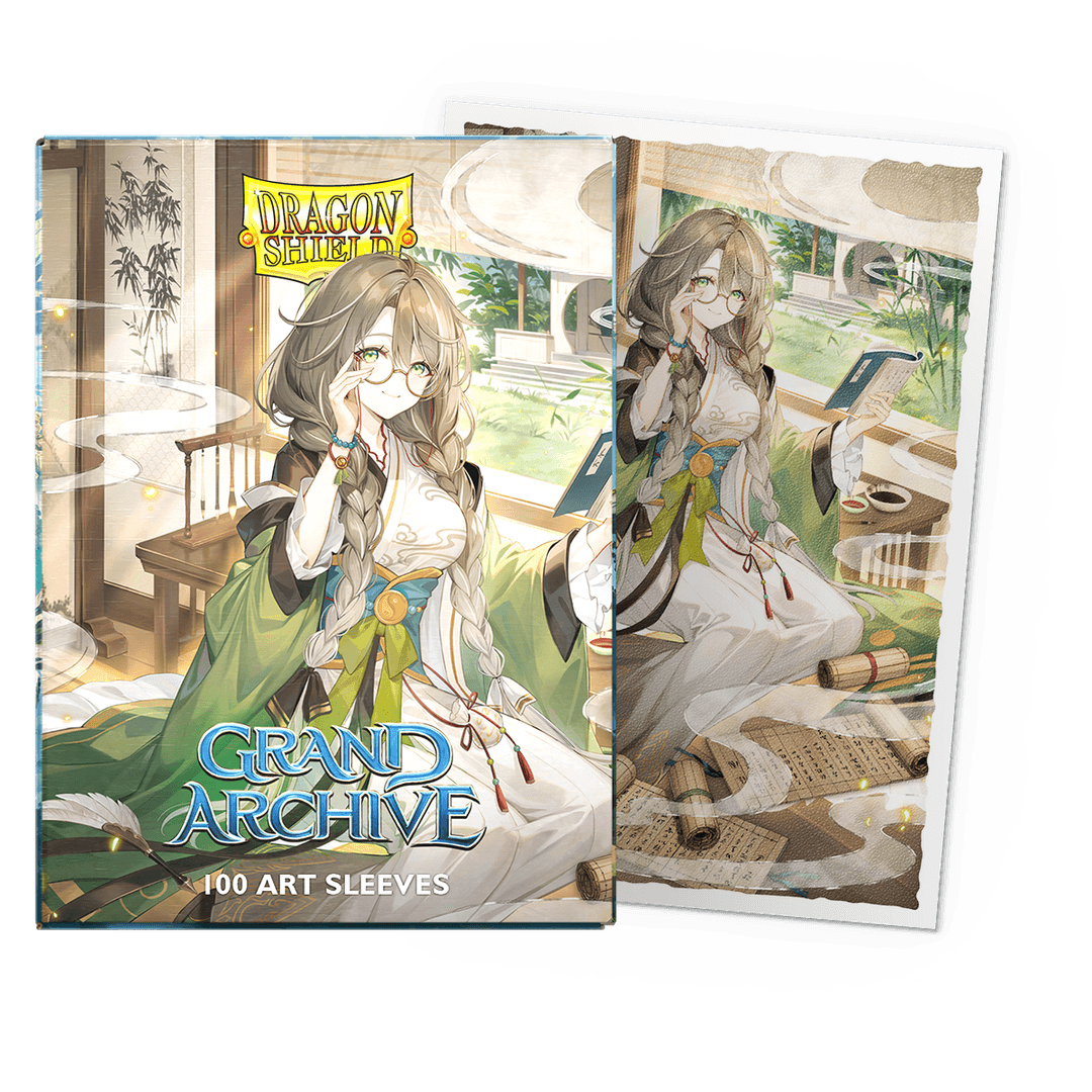 Grand Archive Sleeves - Kongming, Wayward Maven - Dragon Shield Grand Archive Sleeves - Kongming, Wayward Maven - Dragon Shield