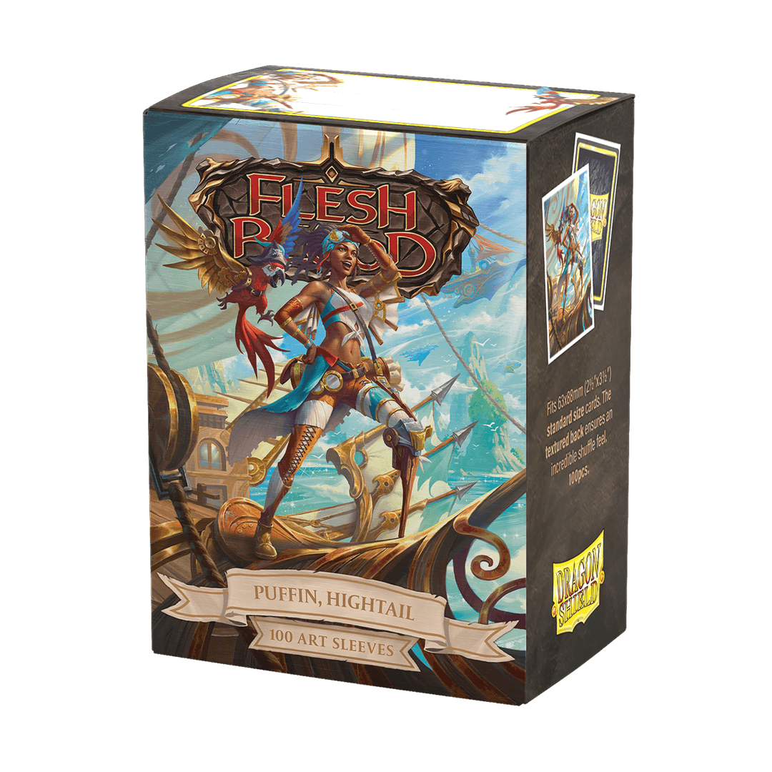 Puffin, Hightail - Matte Art Sleeves for your Flesh & Blood battles Puffin, Hightail - Matte Art Sleeves for your Flesh & Blood battles