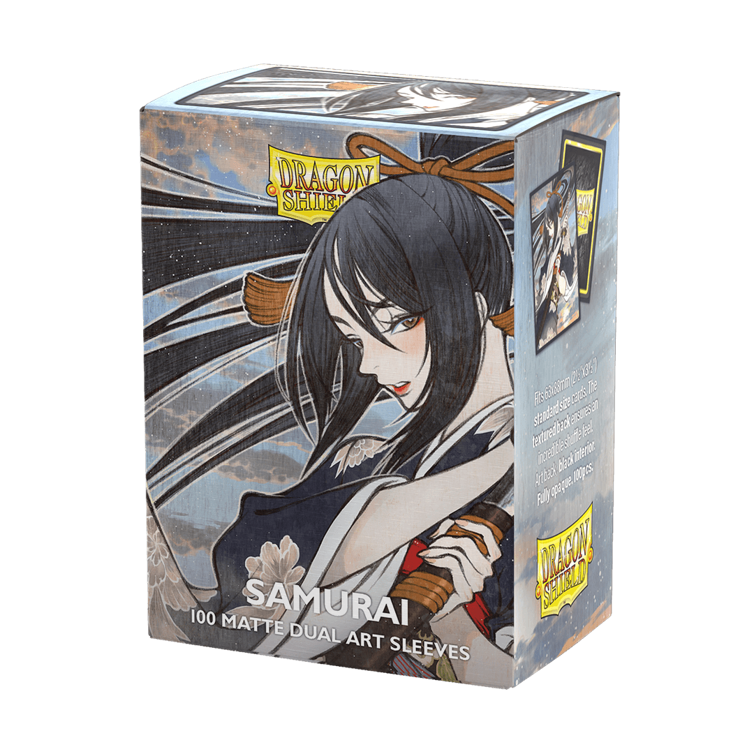 ドラゴンシールド MATTE-DUAL ART Samurai AT-16153 Samurai - Matte Dual Art Sleeves