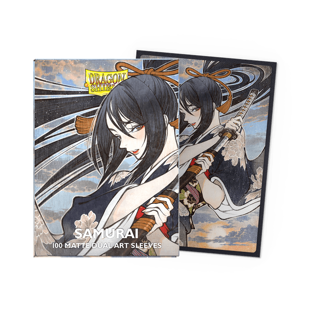 MATTE-DUAL ART Samurai AT-16153 二つ Samurai - Matte Dual Art Sleeves