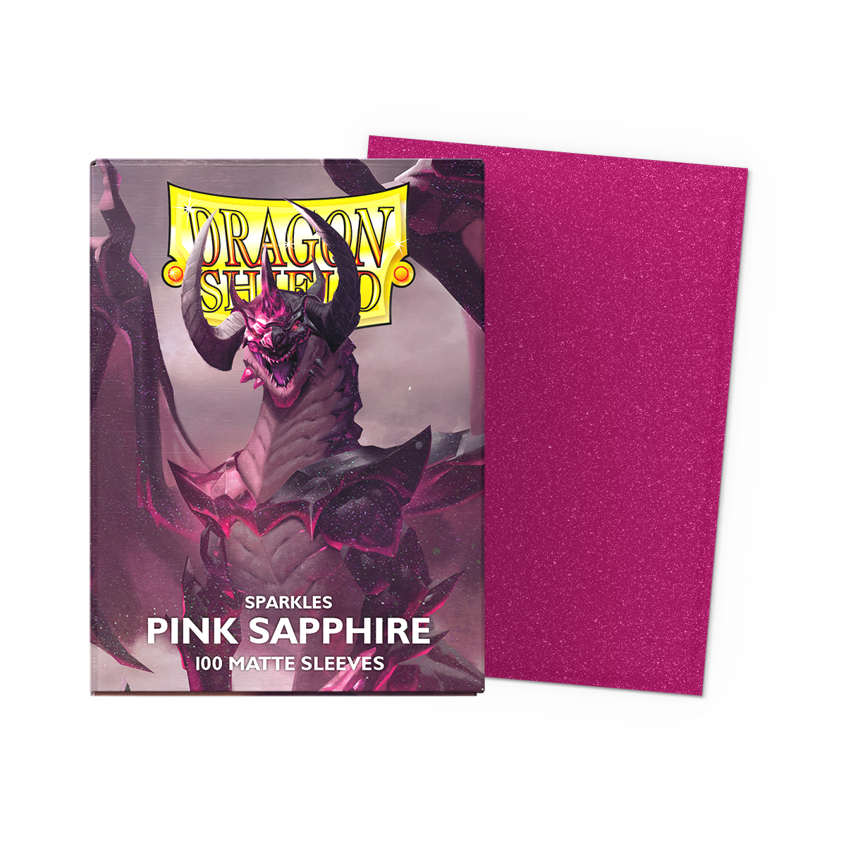 hot pink card sleeves Pink Sapphire