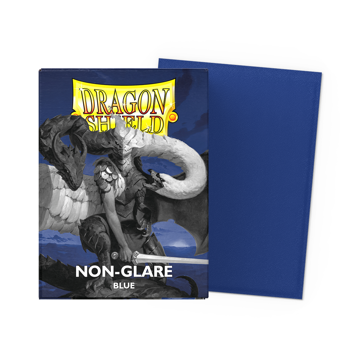 anti glare card sleeves Blue - Non-Glare