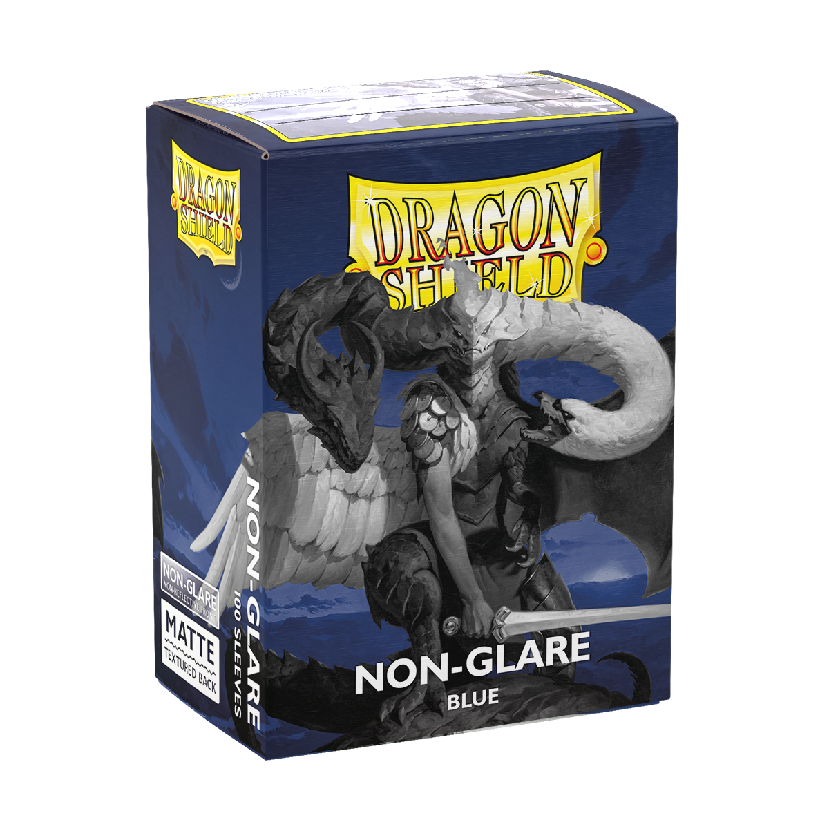 anti glare card sleeves Dragon Shield Standard Sized Non-Glare Matte Dual Protective Card Sleeves (Color: Blood Red / 100ct Box)