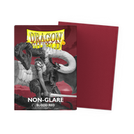 Blood Red - Non-Glare - Matte Sleeves