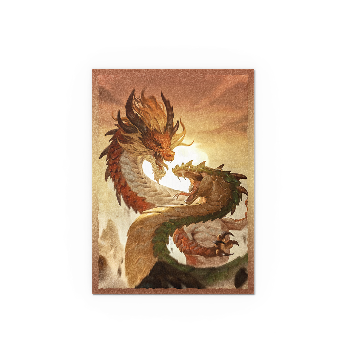 Dragon Shield - Wood Snake 2025 Matte Dual Art Sleeves