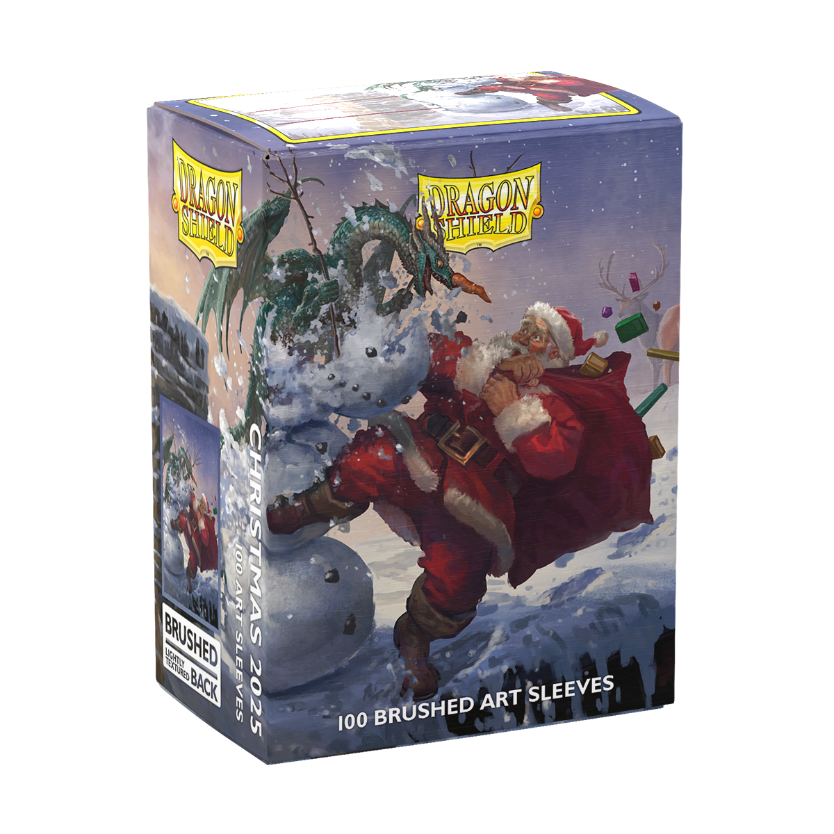 Christmas 2025 - Brushed Art Sleeves – Dragon Shield