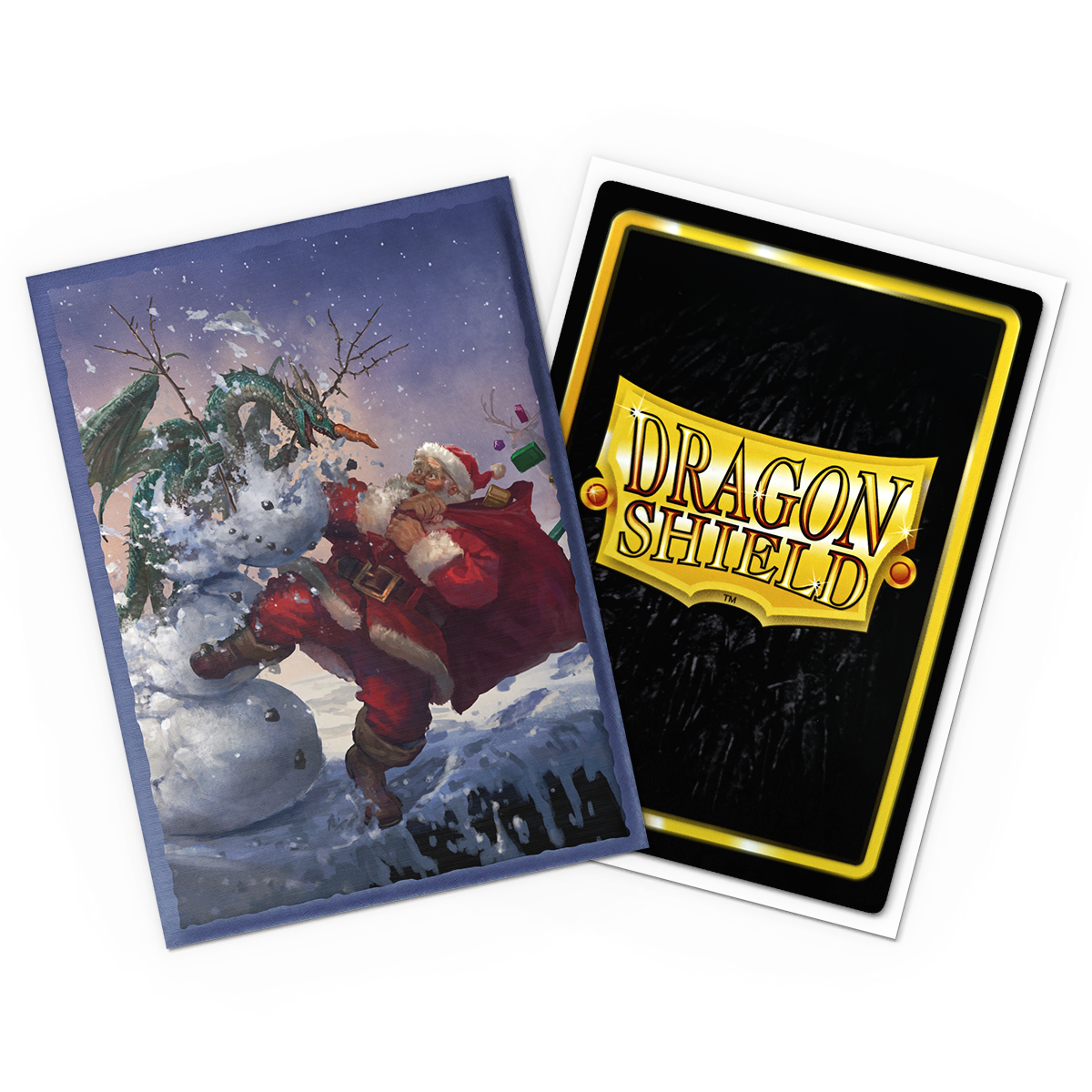 Christmas 2025 - Brushed Art Sleeves – Dragon Shield