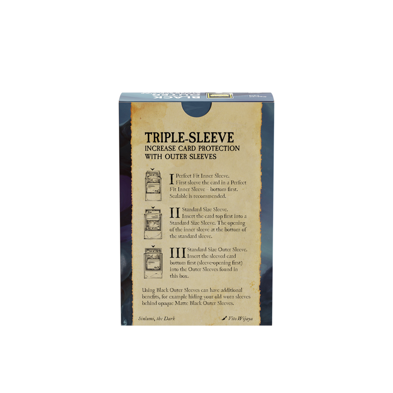 Double and triple sleeving Dragon Shield Double and triple sleeving Dragon Shield