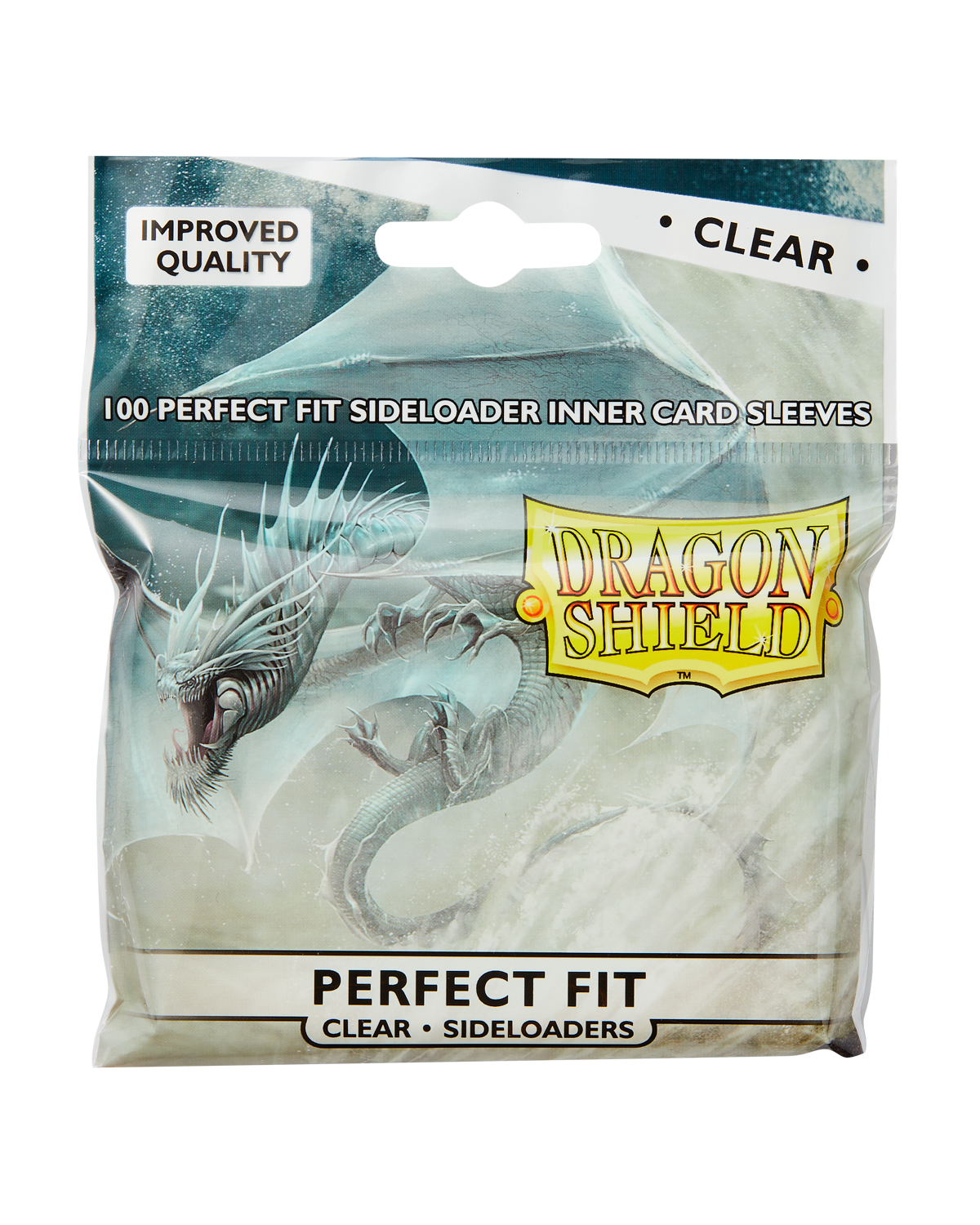 Clear - Sideloading Perfect Fit Sleeves Dragon Shield Clear - Sideloading Perfect Fit Sleeves Dragon Shield