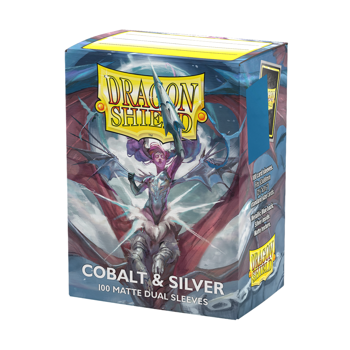 dual card sleeves Dragon Shield Card Sleeves: Matte Dual Apple Green & Silver (100 Count)