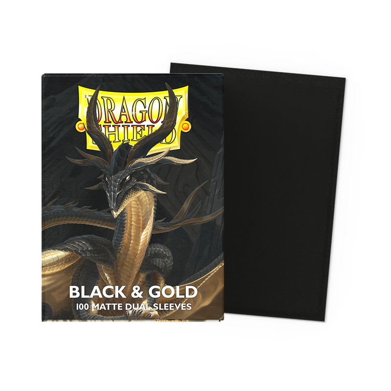 Black & Gold - Matte Dual Sleeves