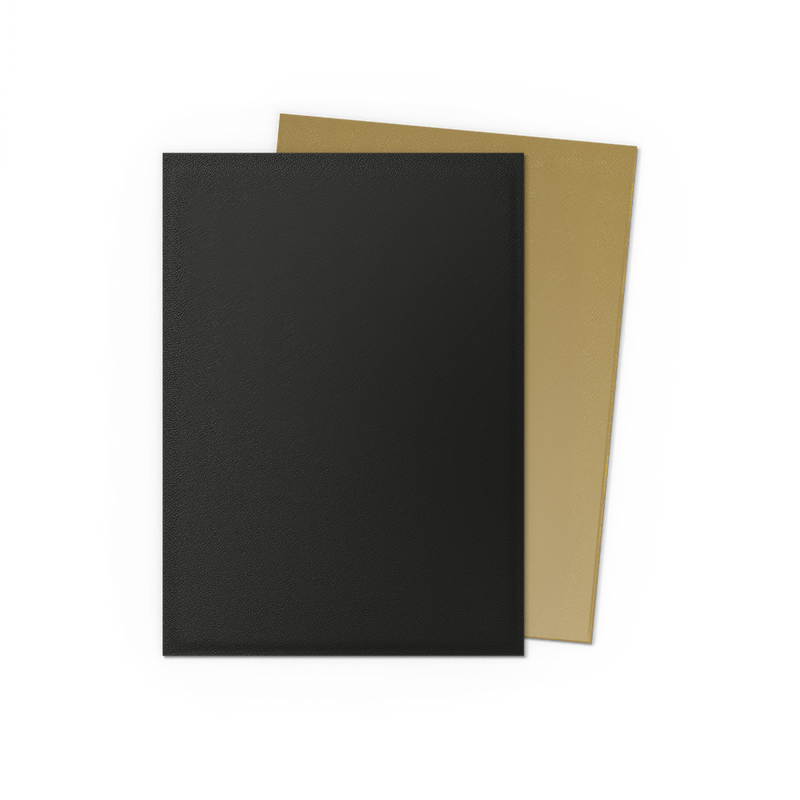 Black & Gold - Matte Dual Sleeves