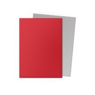 Crimson & Silver - Matte Dual Sleeves