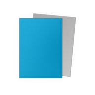 Sky Blue & Silver - Matte Dual Sleeves