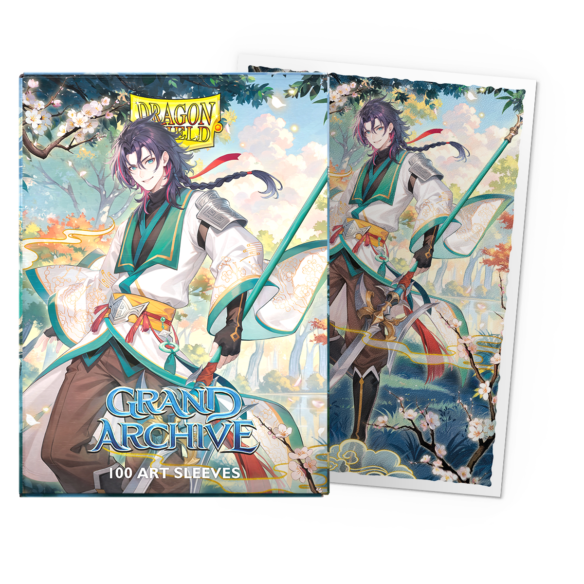 Grand Archive - Jin: Fate Defiant - Matte Art Sleeves – Dragon Shield