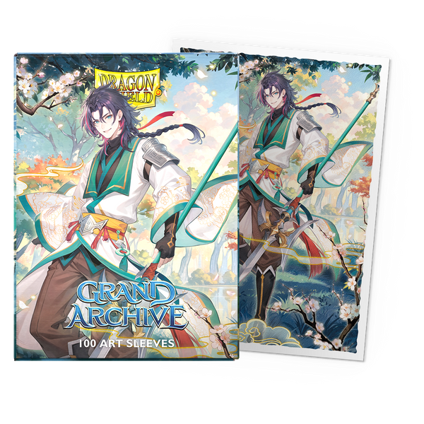 Grand Archive - Jin: Fate Defiant - Matte Art Sleeves – Dragon Shield
