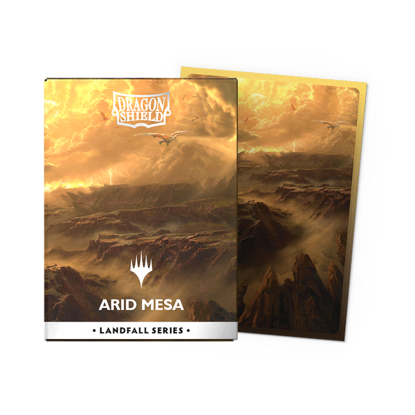 Landfall Series - Arid Mesa - Matte Dual Art Sleeves – Dragon Shield