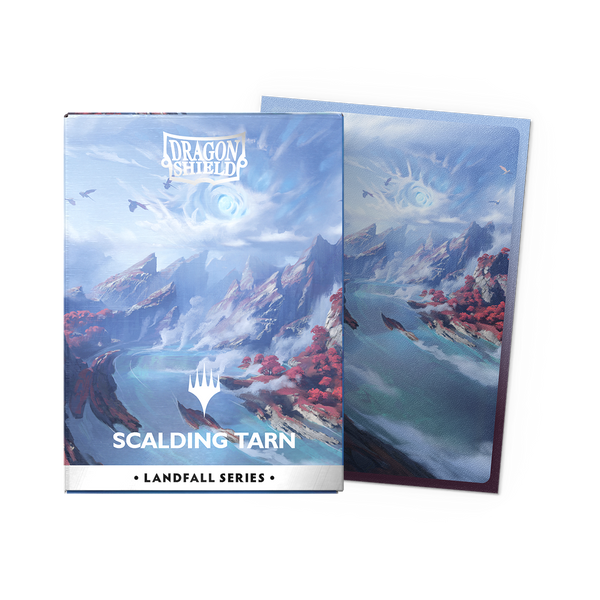 Landfall Series - Scalding Tarn - Matte Dual Art Sleeves – Dragon