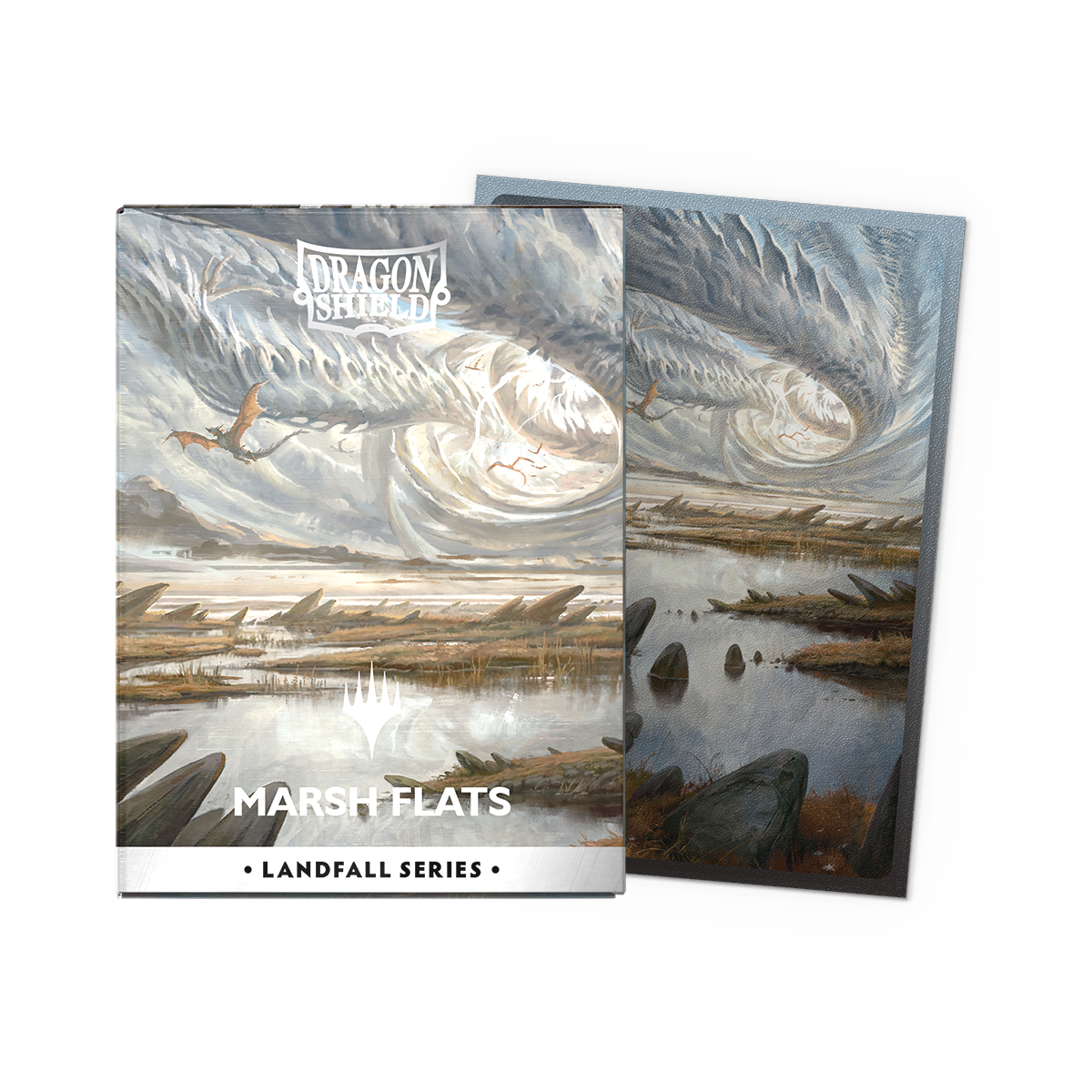 【トウ】Flawless Welcome to the Flatlands Landfall Series - Marsh Flats - Matte Dual Art Sleeves – Dragon Shield