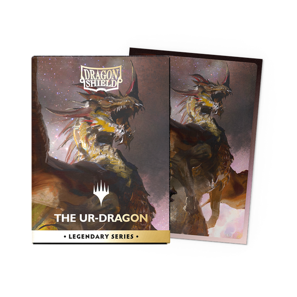 ドラゴンシールド　The Ur-Dragon スリーブ 100枚　始祖ドラゴン AT-16506-MTG100-MATT-