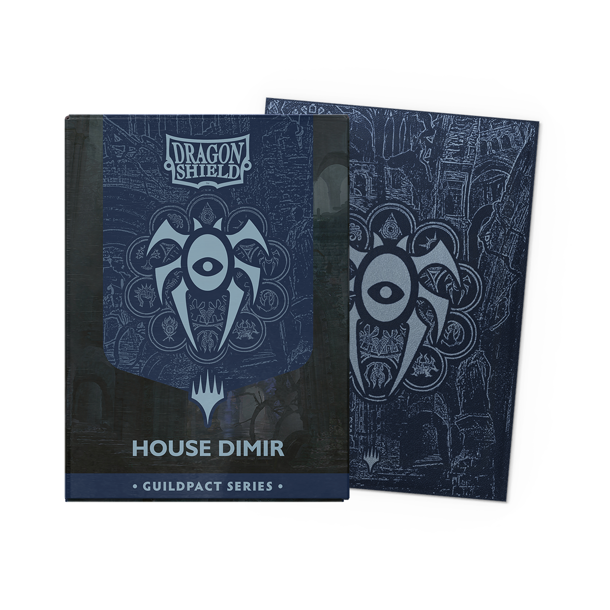 mtg dimir card sleeves Dragon Shield: Guildpact Series "House Dimir" - Matte Dual Art (100ct) (PREORDER) Semi Gloss Front Dimir Card Sleeves - Etsy