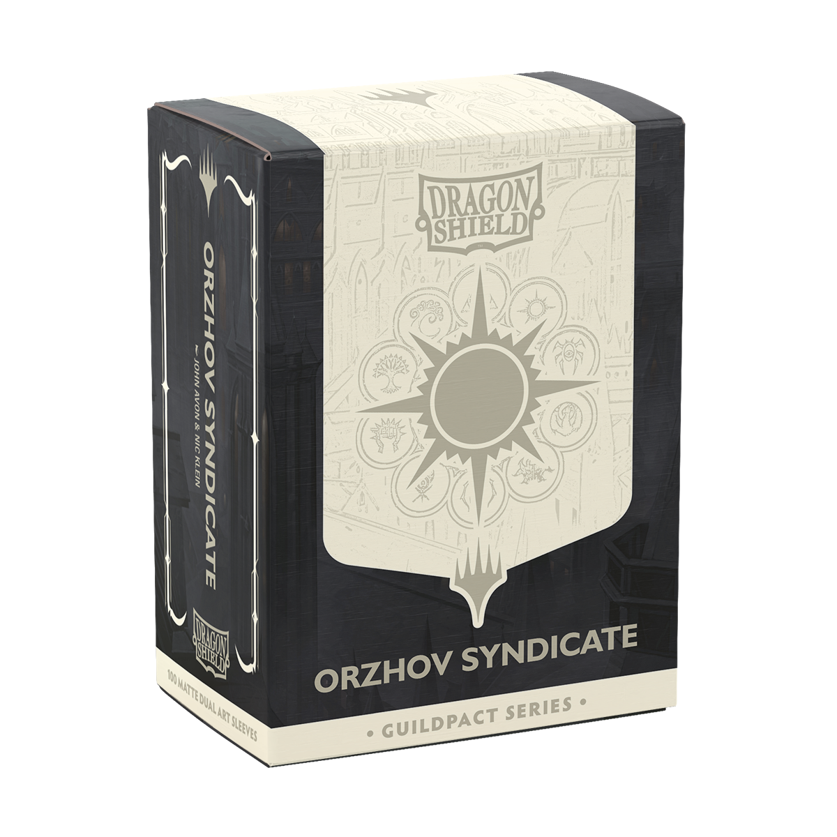 Guildpact Series - Orzhov Syndicate - Matte Dual Art Sleeves Guildpact Series - Orzhov Syndicate - Matte Dual Art Sleeves