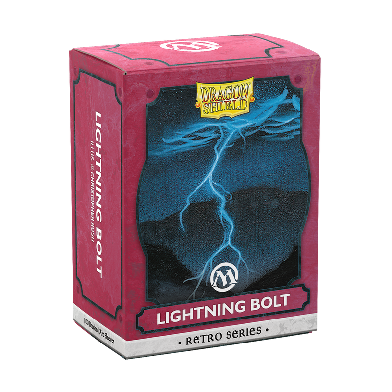 Retro Series - Lightning Bolt - Brushed Art Sleeves
