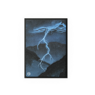 Retro Series - Lightning Bolt - Brushed Art Sleeves