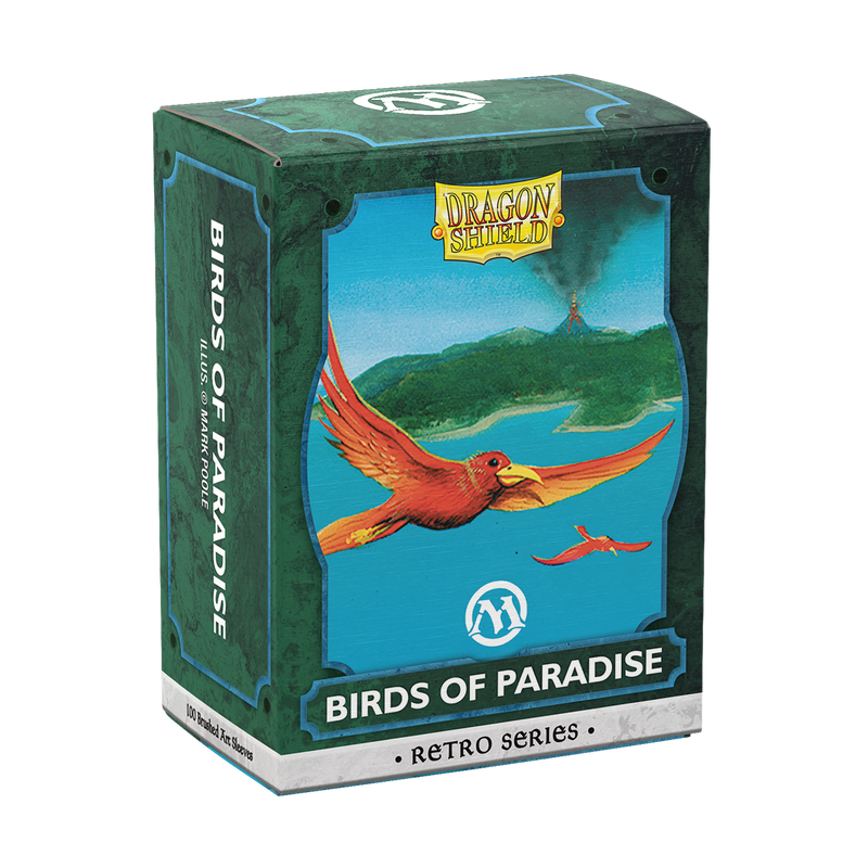 Retro Series - Birds of Paradise - Brushed Art Sleeves