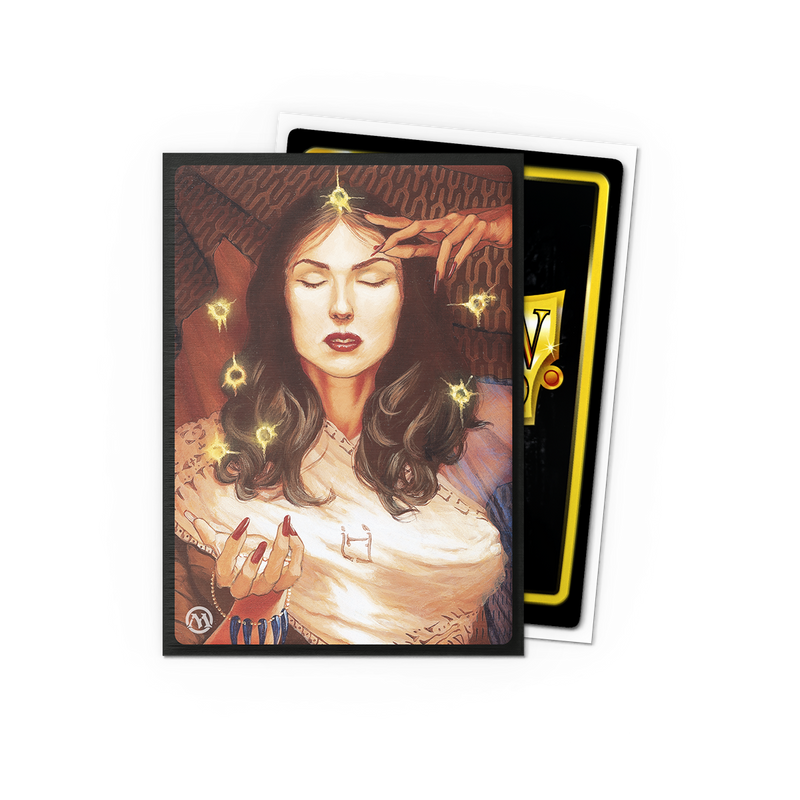 mtg card sleevs Sleeves: Stain Glass Ver. Mountain Comes in packs of 100 sleeves All Magic: The Gathering Products