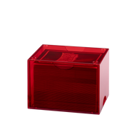 Strongbox - Clear Red