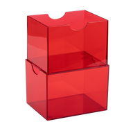 Strongbox - Clear Red