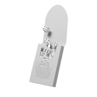 Cube Shell - Ashen White