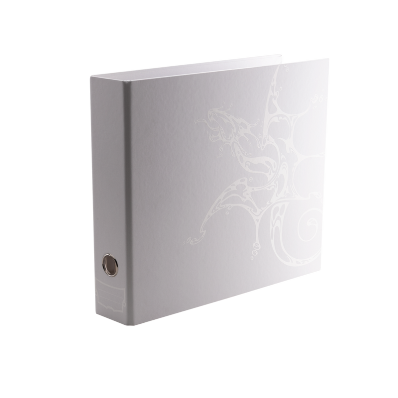 Sanctuary - Slipcase 4-Ring Binder - White
