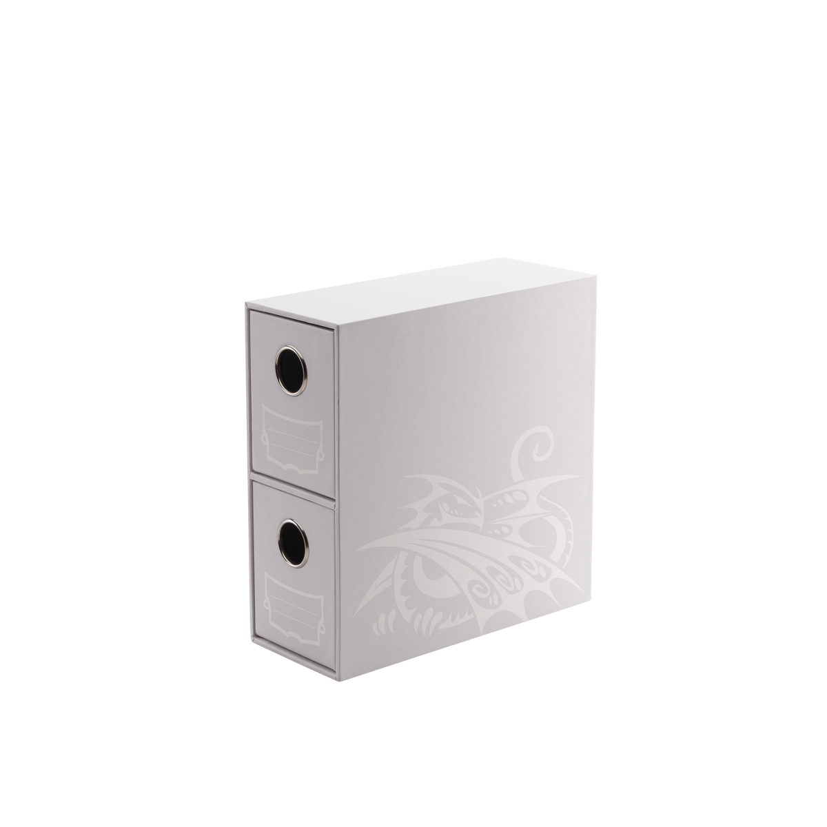 Fortress - 2-Card Drawers Vertical - White – Dragon Shield