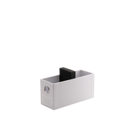 Fortress - 2-Card Drawers Vertical - White