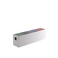 Fortress - 3-Card Drawers Vertical - White