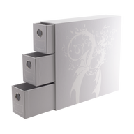 Fortress - 3-Card Drawers Vertical - White
