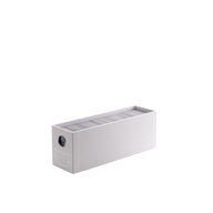 Fortress - 1-Card Drawer - White