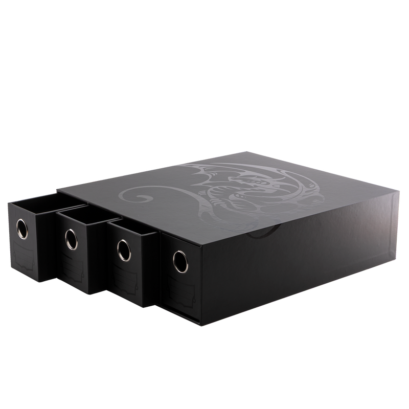 Translation missing: en.Fortress - 4-Card Drawers Horizontal - Black