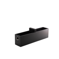 Fortress - 4-Card Drawers Horizontal - Black