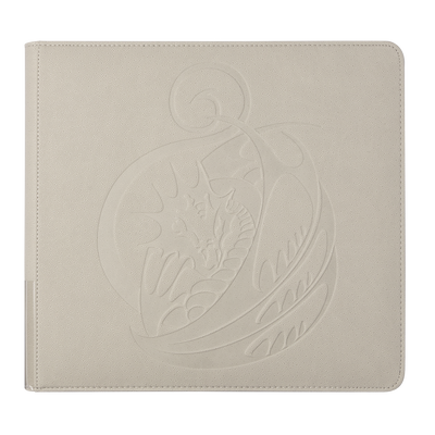 封印書庫 / Sealed Codex Card Codex Zipster Binder - XL - Ashen White – Dragon Shield
